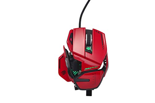 Mad Catz, USB, R.A.T. 8+ ADV Optical Gaming MouseRed [ ] MR06DCINRD000-0 von MAD CATZ