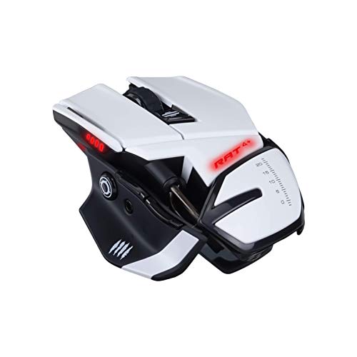 MadCatz R.A.T. 4+ Optical Gaming Mouse, White MadCatz R.A.T. 4+ Optical Gaming Mouse, White von MAD CATZ