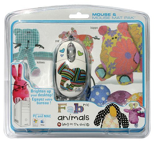 Mouse and Mat Saitek FABric Animals von MAD CATZ