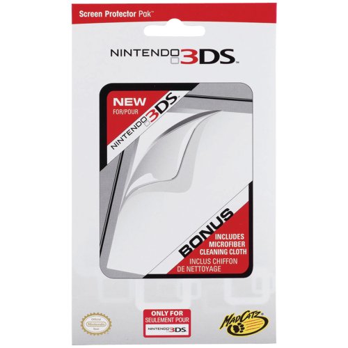 Nintendo 3DS - Screen Protector 4er Pak (Bildschirmschutzfolie) von MAD CATZ