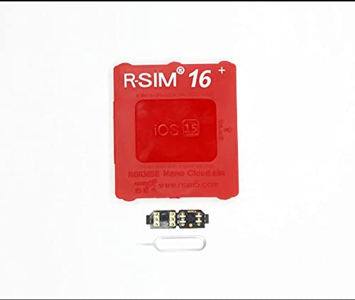 MAD HORNETS R-SIM 16+ SIM-Entsperrwerkzeug Fit for iPhone 13/12/11/X Serien – Physisches SIM-Adapter-Zubehör mit ICCID, TMSI und IMSI Funktionen MAD HORNETS R-SIM 16+ SIM-Entsperrwerkzeug Fit for iPhone 13/12/11/X Serien – Physisches SIM-Adapter-Zubehör mit ICCID, TMSI und IMSI Funktionen von MAD HORNETS
