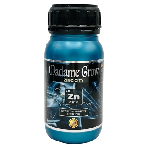 MADAME GROW - Organischer Dünger - Speziell für Pflanzen 420 - Speziell Mangel - (250ml) (ZINK-Mangel) von MADAME GROW