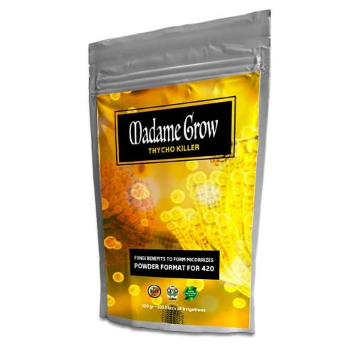 MADAME GROW Knospen Vergrößerer Marihuana - Blühdünger Marihuana - Knospenbooster Marihuana - Blühfutter Marihuana - Dünger Marihuana - Flüssig - Aufdicken (THRYCHO KILLER 50g) von MADAME GROW