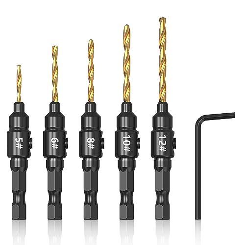 MAEXUS Senkerbohrer-Set, Holzbohrer Nr. 4–12, 5-Tlg. MAEXUS Senkerbohrer-Set, Holzbohrer Nr. 4–12, 5-Tlg. von MAEXUS