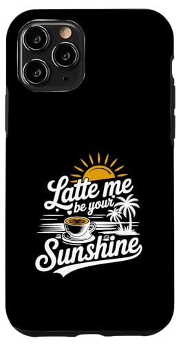 Liebhaber von Sommer-Espressokaffee Latte Me Be Your Sunshine Hülle für iPhone 11 Pro Liebhaber von Sommer-Espressokaffee Latte Me Be Your Sunshine Hülle für iPhone 11 Pro von MAGDesigns Ltd. - Summertime Vacation Apparel