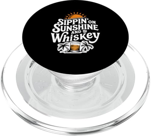 Sippin' on Sunshine And Whiskey Lovers Retro Sunset Summer PopSockets PopGrip für MagSafe Sippin' on Sunshine And Whiskey Lovers Retro Sunset Summer PopSockets PopGrip für MagSafe von MAGDesigns Ltd. - Summertime Vacation Apparel