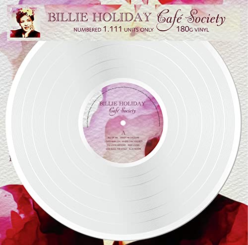 Billie Holiday - Café Society - Limitiert und 1111 Stück nummeriert - 180gr. weiß [ Limited Edition / colored Vinyl / 180g Vinyl] [Vinyl LP] von MAGIC OF VINYL