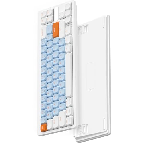 MAGIC-REFINER RKL680 Ultradünne Kabellose Mechanische Gaming-Tastatur, Dual-Mode 2.4GHz Wireless/Bluetooth, Apex Pro Mini 60% Prozent Tastatur Low Profile Braune Schalter für PC/Window/Mac, QWERTY US von MAGIC-REFINER