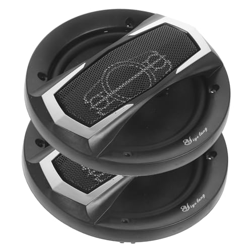 MAGICLULU 1 Paar 6 Autolautsprecher Autozubehör Montiert Koaxiallautsprecher Im Auto Treiber Für Klein Einzel Auto Lautsprecher Ersatz Lautsprecher Autoradio Black Magnet MAGICLULU 1 Paar 6 Autolautsprecher Autozubehör Montiert Koaxiallautsprecher Im Auto Treiber Für Klein Einzel Auto Lautsprecher Ersatz Lautsprecher Autoradio Black Magnet von MAGICLULU
