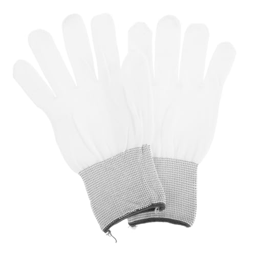 MAGICLULU 1 Paar Folienhandschuhe Wrap Handschuhe Autohandschuhe Arbeitshandschuhe Vinyl Wrap Werkzeug Nylon Weiß MAGICLULU 1 Paar Folienhandschuhe Wrap Handschuhe Autohandschuhe Arbeitshandschuhe Vinyl Wrap Werkzeug Nylon Weiß von MAGICLULU