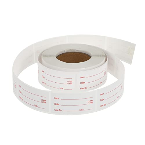 MAGICLULU 1 Rolle Etiketten Zur Lebensmittelaufbewahrung Konserven Und Küchenetiketten Entfernbare Datumsaufkleber Für Lebensmittelbehälter Entfernbare Lebensmitteletiketten MAGICLULU 1 Rolle Etiketten Zur Lebensmittelaufbewahrung Konserven Und Küchenetiketten Entfernbare Datumsaufkleber Für Lebensmittelbehälter Entfernbare Lebensmitteletiketten von MAGICLULU