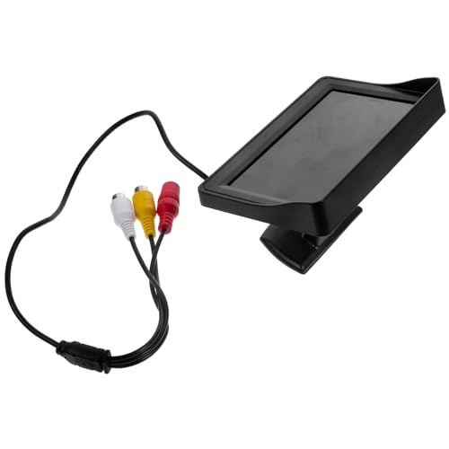 MAGICLULU 1 Satz Auto-Monitor Umkehren Rückansicht Bildschirm Fahrzeug Kabelgebundene Rückfahrkamera Rückseite Montiert Anzeige Kamera-Monitor Auto Rückwärtskamera Flüssigkristall Schwarz MAGICLULU 1 Satz Auto-Monitor Umkehren Rückansicht Bildschirm Fahrzeug Kabelgebundene Rückfahrkamera Rückseite Montiert Anzeige Kamera-Monitor Auto Rückwärtskamera Flüssigkristall Schwarz von MAGICLULU