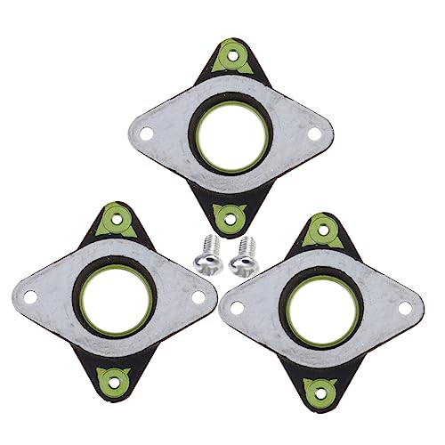 MAGICLULU 1 Satz Stoßdämpfer Ring Stepper Motor Zubehör Dämpfer Stepper Motor Ersatzteil Schrittmotor Heizstrahler Absorber Schwingungsdämpfer Aus Metall Black 3 Stücke von MAGICLULU