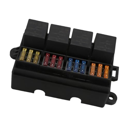 MAGICLULU 1 Schachtel auto sicherungskasten Leistungsschalter für auto Leistungsschalter mit manueller Rückstellung Schwarz MAGICLULU 1 Schachtel auto sicherungskasten Leistungsschalter für auto Leistungsschalter mit manueller Rückstellung Schwarz von MAGICLULU