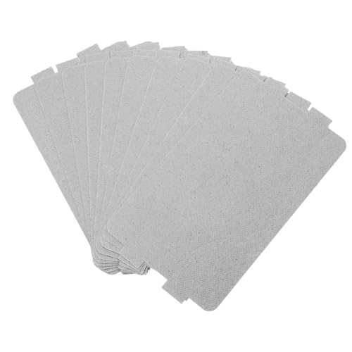 MAGICLULU 10 Pcs Pad Mikrowelle Blatt Mikrowelle Zubehör Isolierung Feuer Hemmende Platte MAGICLULU 10 Pcs Pad Mikrowelle Blatt Mikrowelle Zubehör Isolierung Feuer Hemmende Platte von MAGICLULU