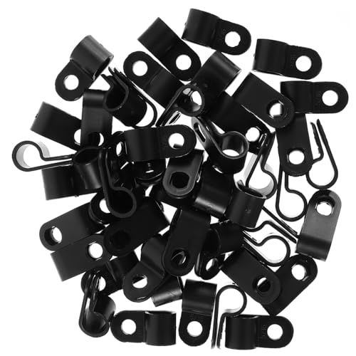 MAGICLULU 100Stücke Kabelclips für Drahtverwaltung Kabelorganizer für Tv Coax Ethernet Kabel für Kabeldurchmesser für Innen MAGICLULU 100Stücke Kabelclips für Drahtverwaltung Kabelorganizer für Tv Coax Ethernet Kabel für Kabeldurchmesser für Innen von MAGICLULU