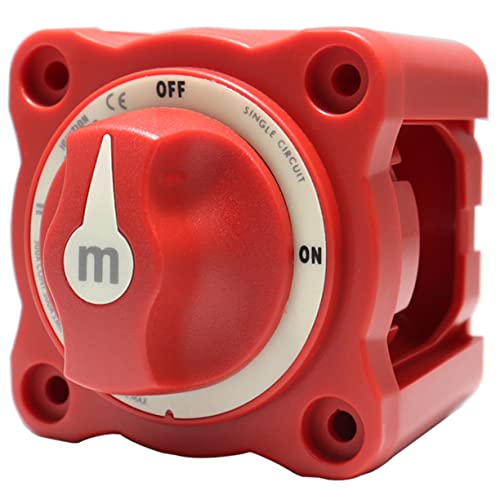 MAGICLULU 12V Batterie Trennschalter Robuster Fahrzeugbatterieschalter für Wohnmobile Boote Autos Einfach zu Bedienen aus Langlebigem Einsetzbar MAGICLULU 12V Batterie Trennschalter Robuster Fahrzeugbatterieschalter für Wohnmobile Boote Autos Einfach zu Bedienen aus Langlebigem Einsetzbar von MAGICLULU