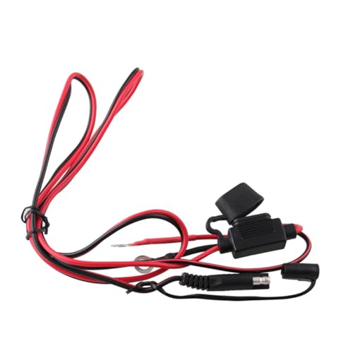 MAGICLULU 12V Dual USB SAE zu USB Adapter Wasserdichter Ladegerät mit Inline Sicherung Mobile Stromversorgung für Handy und GPS Kompatibel mit Fahrzeugen MAGICLULU 12V Dual USB SAE zu USB Adapter Wasserdichter Ladegerät mit Inline Sicherung Mobile Stromversorgung für Handy und GPS Kompatibel mit Fahrzeugen von MAGICLULU