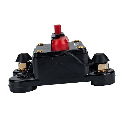 MAGICLULU 12V Selbstwiederherstellbarer Leistungsschalter mit Staubschutz für Auto und Solaranwendungen für Lautsprecher und Doppelbatterie Isolatoren MAGICLULU 12V Selbstwiederherstellbarer Leistungsschalter mit Staubschutz für Auto und Solaranwendungen für Lautsprecher und Doppelbatterie Isolatoren von MAGICLULU