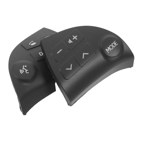 MAGICLULU 1Paar Multifunktionale Lenkradtasten Für Geschwindigkeitsregelung Einfache Installation Kompatibel Reduzierung Von Ablenkungen Und Verbesserung Der Fahrsicherheit von MAGICLULU