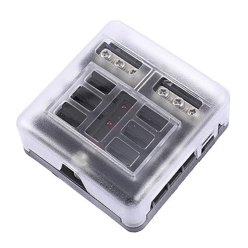 MAGICLULU 1Satz Auto Sicherungshalter mit Negativem Wasserdichter Schaltungssicherung Block für Rv Lkw Boot und Van Robuste Konstruktion Hohe Temperaturbeständigkeit MAGICLULU 1Satz Auto Sicherungshalter mit Negativem Wasserdichter Schaltungssicherung Block für Rv Lkw Boot und Van Robuste Konstruktion Hohe Temperaturbeständigkeit von MAGICLULU