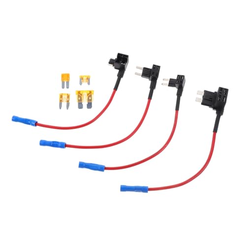 MAGICLULU 1Satz Robuster Drahtsicherungshalter Sicherungshahn Inline Flachsicherungshalter für Dashcams GPS Leuchten Kompatibel mit Auto Lkw Boot Utv MAGICLULU 1Satz Robuster Drahtsicherungshalter Sicherungshahn Inline Flachsicherungshalter für Dashcams GPS Leuchten Kompatibel mit Auto Lkw Boot Utv von MAGICLULU