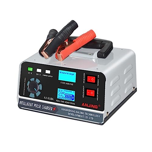 MAGICLULU 1Stück Intelligenter Autobatterieladegerät Puls Ladegerät Mit Eu Stecker Autozubehör Für Batteriewartung Und Reparatur Für Autobatterien Mit Schutzfunktionen von MAGICLULU