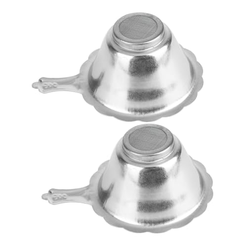 MAGICLULU 2 Stück Photoempfindliche Harz -leckage Trichter Für Uv Heilung Bauen 3d Sieb Harztrichter Dlp-trichter Sla Trichter Silber von MAGICLULU