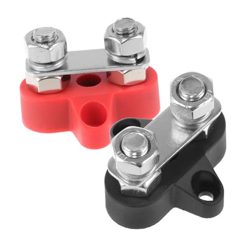 MAGICLULU 2 Stück Terminal Elektrikbustestriegel Stromverteilerblock Klemmenblock für Marine Kfz-Klemmleisten Autozubehör Kfz-Klemmenblock Klemmleiste für Anhänger Plastik MAGICLULU 2 Stück Terminal Elektrikbustestriegel Stromverteilerblock Klemmenblock für Marine Kfz-Klemmleisten Autozubehör Kfz-Klemmenblock Klemmleiste für Anhänger Plastik von MAGICLULU