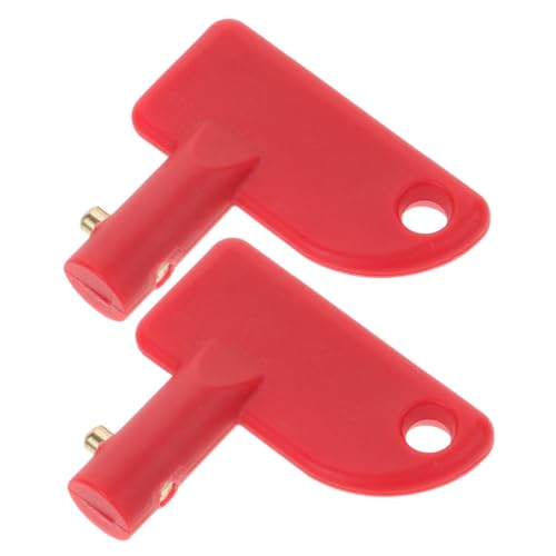 MAGICLULU 2 Stück Trennschalterteil Autobatterie Trennschalter Armatur Abschaltsystem Griff Auto Trennschalter Armatur Autozubehör Autoteil Fahrzeugteil Kunststoff Rot MAGICLULU 2 Stück Trennschalterteil Autobatterie Trennschalter Armatur Abschaltsystem Griff Auto Trennschalter Armatur Autozubehör Autoteil Fahrzeugteil Kunststoff Rot von MAGICLULU