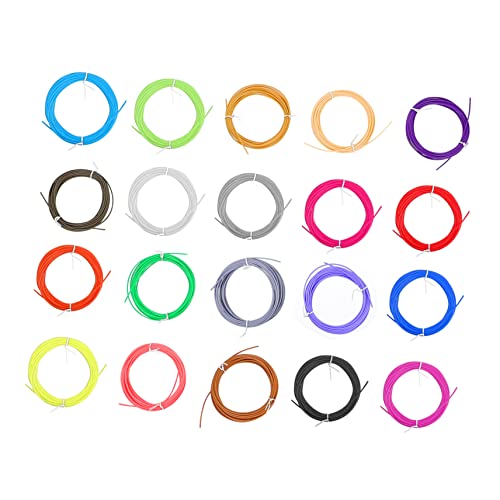 MAGICLULU 20 Stück Verbrauchsmaterialien Für 3d-druckstifte Nachfüllungen 3d-stiftfilament Zubehör Für Den 3d-druck Druckfilament Druckzubehör Filament Für 3d-drucker Mehrfarbig Plastik MAGICLULU 20 Stück Verbrauchsmaterialien Für 3d-druckstifte Nachfüllungen 3d-stiftfilament Zubehör Für Den 3d-druck Druckfilament Druckzubehör Filament Für 3d-drucker Mehrfarbig Plastik von MAGICLULU
