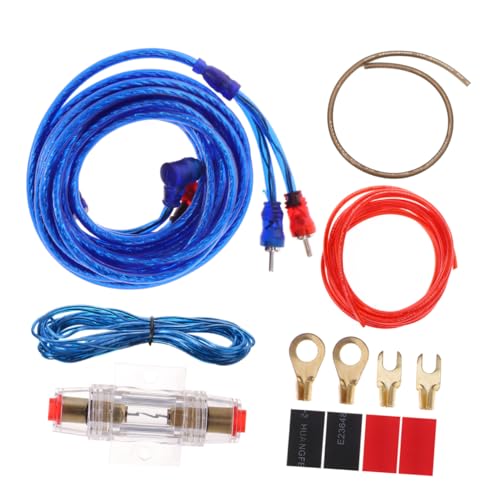 MAGICLULU 2000W Auto Netzkabel Hochwertiges Kabel Für Kfz Audio Langlebig Und Einfach Zu Installieren Für Subwoofer Installationen Verschiedenen von MAGICLULU
