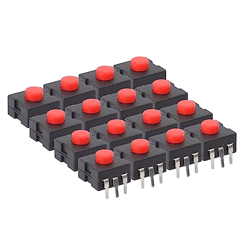 MAGICLULU 20Stücke Mini Fackelschalter Druckknopfschalter für Taschenlampen Kompaktes Fackelzubehör Langlebig Vielseitig Einsetzbar für DIY Projekte Elektrische Anwendungen MAGICLULU 20Stücke Mini Fackelschalter Druckknopfschalter für Taschenlampen Kompaktes Fackelzubehör Langlebig Vielseitig Einsetzbar für DIY Projekte Elektrische Anwendungen von MAGICLULU