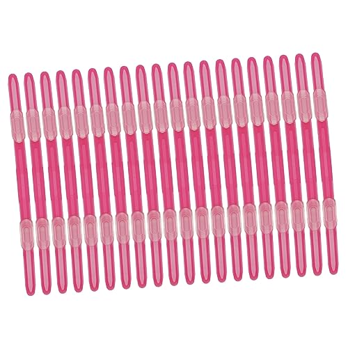 MAGICLULU 20st Plastikbinder Stachelkämme Binder Datei Büroklammer Ring Mit Losen Blättern Dokumente Ordner Aufklappbare Sprengringe Pin-Halter Chip-Clips Büroklammern A4 Papier Lieferungen von MAGICLULU
