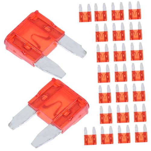 MAGICLULU 25 Stück Sicherungseinsatz automatische Sicherung Mini Diode Automotive Fuse Auto-Sicherungs-Kit auto sicherung Kfz -Teil Sicherungssatz Automobil Sicherung für Autos Zink rot MAGICLULU 25 Stück Sicherungseinsatz automatische Sicherung Mini Diode Automotive Fuse Auto-Sicherungs-Kit auto sicherung Kfz -Teil Sicherungssatz Automobil Sicherung für Autos Zink rot von MAGICLULU
