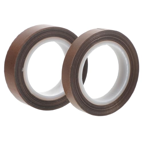 MAGICLULU 2Rollen Ptfe Dichtungsband für Vakuumierer Hitzebeständiges Verschleißfestes Klebeband für Vielseitige Anwendungen Langlebig Stark Haftend von MAGICLULU
