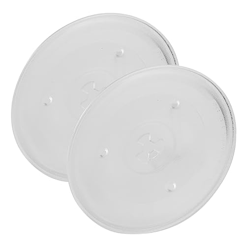 MAGICLULU 2er-pack Glasplatten Für Mikrowellen Drehteller Aus Glas Für Den Backofen Ersatz-kochplatte Für Mikrowellenherde 27 Cm Durchmesser Stabile Ofenplatte MAGICLULU 2er-pack Glasplatten Für Mikrowellen Drehteller Aus Glas Für Den Backofen Ersatz-kochplatte Für Mikrowellenherde 27 Cm Durchmesser Stabile Ofenplatte von MAGICLULU