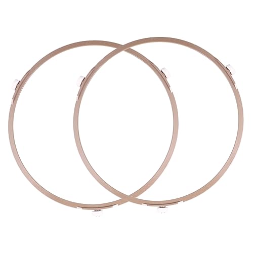 MAGICLULU 2St Paletten walzen halterung Mikrowellen-Plattentellerring Backofen-Plattentellerringe mikrowelle drehteller mikrowellenzubehör Plattentellerring aus Kunststoff Tablett Radring MAGICLULU 2St Paletten walzen halterung Mikrowellen-Plattentellerring Backofen-Plattentellerringe mikrowelle drehteller mikrowellenzubehör Plattentellerring aus Kunststoff Tablett Radring von MAGICLULU