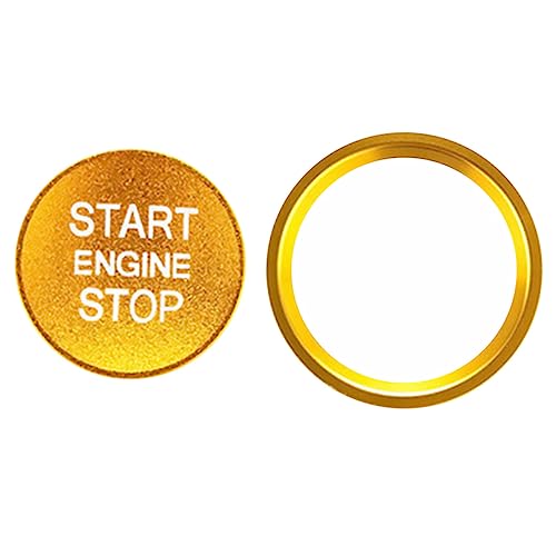 MAGICLULU 2Stücke Motorstart Stopp Tastenring für Selbstklebend Einfache Installation und Schützend Passend MAGICLULU 2Stücke Motorstart Stopp Tastenring für Selbstklebend Einfache Installation und Schützend Passend von MAGICLULU