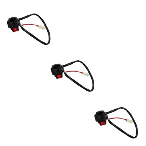 MAGICLULU 3 Stück Motorradstartschalter Zündung Anlasser Zündschlüssel Startknopf drücken Fernstart Starterknopf Motor starten Knopf Start Knopf drücken, um Zubehör zu starten Gummi Schwarz MAGICLULU 3 Stück Motorradstartschalter Zündung Anlasser Zündschlüssel Startknopf drücken Fernstart Starterknopf Motor starten Knopf Start Knopf drücken, um Zubehör zu starten Gummi Schwarz von MAGICLULU