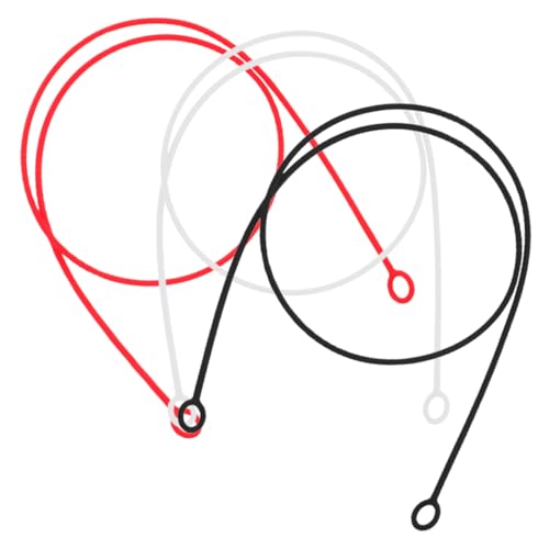 MAGICLULU 3 Stück Ohrhörer-Lanyard Kopfhörergurt Flexibler Riemen Ohrstöpselhalter Kieselgel MAGICLULU 3 Stück Ohrhörer-Lanyard Kopfhörergurt Flexibler Riemen Ohrstöpselhalter Kieselgel von MAGICLULU