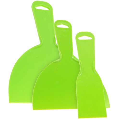 MAGICLULU 3 Stücke 3D-Werkzeug Herdschaber 3d drucker zubehör 3D-Entfernung Bausatz Reinigung Zubehör für den 3D-Druck 3D-Druckwerkzeuge Schaber für 3D-Drucker Spachtel für 3D-Druck Grün von MAGICLULU
