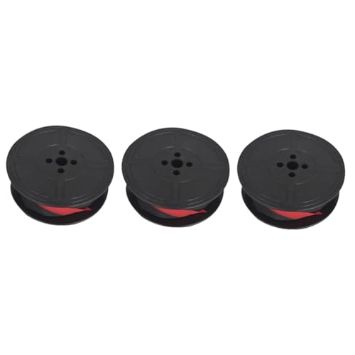 MAGICLULU 3st Farbband Tintenersatz Spulen Austausch Der Doppelspule Korrigierbares Band Rotes Und Schwarzes Band Schwarzes Nylon Computerteile Kasse Maschine Mechanisch Kind von MAGICLULU