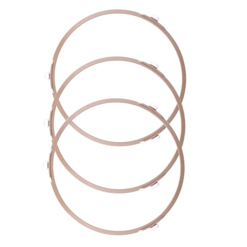 MAGICLULU 3st Plattentellerhalterung Für Mikrowellenherde Drehring Für Die Mikrowelle Rotierende Mikrowellenhalterung Mikrowelle Ersatz Walzenringe Für Mikrowellen Ofenrad Ringe Pvc Brown MAGICLULU 3st Plattentellerhalterung Für Mikrowellenherde Drehring Für Die Mikrowelle Rotierende Mikrowellenhalterung Mikrowelle Ersatz Walzenringe Für Mikrowellen Ofenrad Ringe Pvc Brown von MAGICLULU