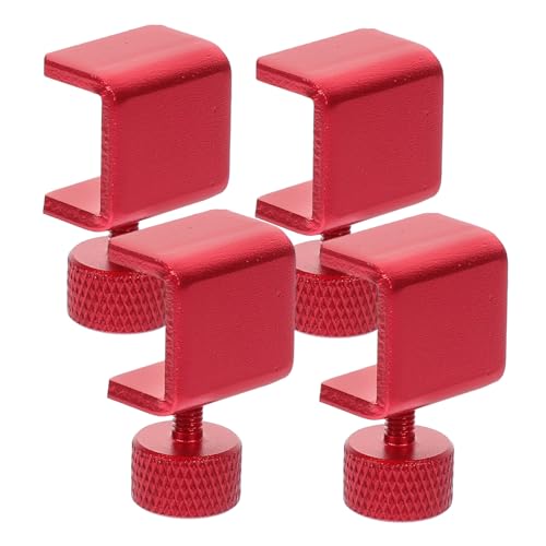 MAGICLULU 4 Stück Bettklemmen Clips Klemmen Für 3d-drucker Wärmebettklammern 3d-drucker Klemmt Glas Befestigungsklammern Befestigung Des 3d-druckerbetts Rot Aluminiumlegierung MAGICLULU 4 Stück Bettklemmen Clips Klemmen Für 3d-drucker Wärmebettklammern 3d-drucker Klemmt Glas Befestigungsklammern Befestigung Des 3d-druckerbetts Rot Aluminiumlegierung von MAGICLULU