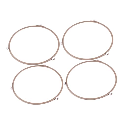 MAGICLULU Mikrowellen-drehteller-set 4-teilig Rund Ofen Kunststoffrad Für Mikrowellenherd Rack Leicht Zu Drehen von MAGICLULU
