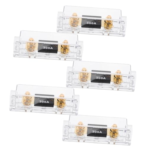 MAGICLULU 5 Stücke Auto Sicherung Box Automotive Ersatz Sicherung Boxen Auto Audio Sicherung Block Boot Sicherung Block Metall von MAGICLULU