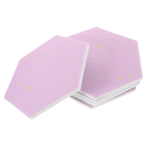 MAGICLULU 6 Stück Hexagonale Filzstuhlaufkleber Klassenzimmer Weiß Rosa Usb Büro Für Groß Planke Pinnwandwand Pinnwand-fliesen Sechseckiges Schwarzes Brett Korkplatte Polyester Violett MAGICLULU 6 Stück Hexagonale Filzstuhlaufkleber Klassenzimmer Weiß Rosa Usb Büro Für Groß Planke Pinnwandwand Pinnwand-fliesen Sechseckiges Schwarzes Brett Korkplatte Polyester Violett von MAGICLULU