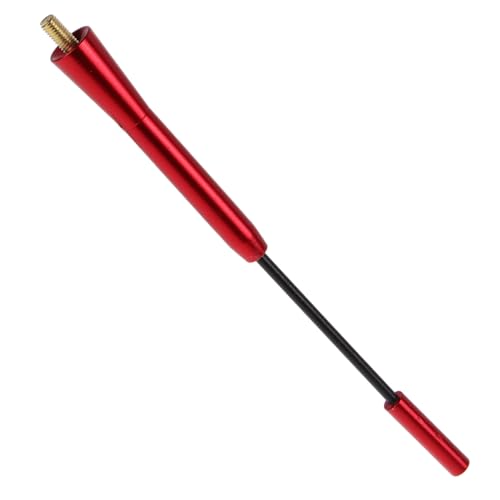MAGICLULU Antennenhalterung Autoradio Signal Autoantenne Kurzantenne Für Autosignalantenne Autoantenne Dachantenne Autoradioantenne Für LKW Autoradioantenne Aluminiumlegierung Rot von MAGICLULU