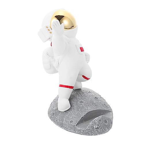 MAGICLULU Astronaut -Mobiltelefonständer Mobile montieren Mini Wohnkultur Telefonhalter Flugzeug handyhalterung Astronauten-Desktop-Ornament Astronautenfiguren Harz Golden MAGICLULU Astronaut -Mobiltelefonständer Mobile montieren Mini Wohnkultur Telefonhalter Flugzeug handyhalterung Astronauten-Desktop-Ornament Astronautenfiguren Harz Golden von MAGICLULU